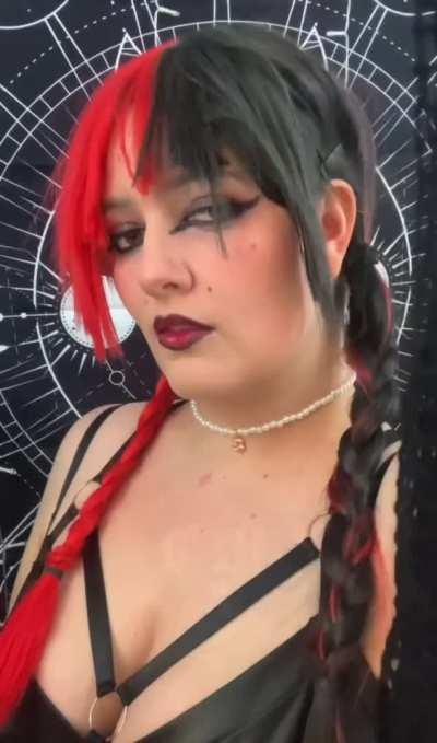 Your first lesson is putting on fishnets.