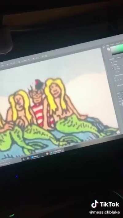 Hiding Waldo from kids...