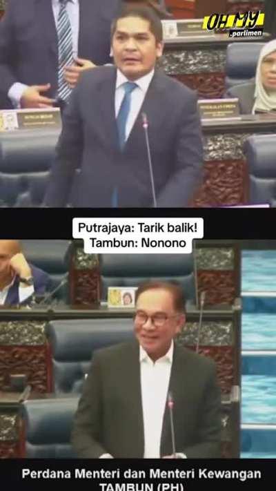 Chaotic scenes in Parliament yesterday