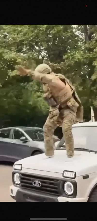 Russian soldier Aura farming