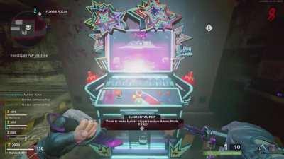 Kitsune Operator seems to like Elemental Pop more than the other Perk Machines.