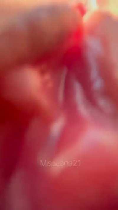 Sorry, did I get in in your mouth?