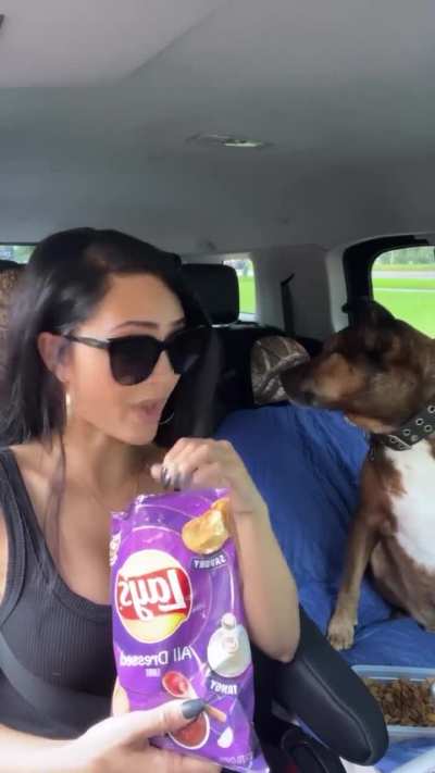 Tristin and All Dressed Lays