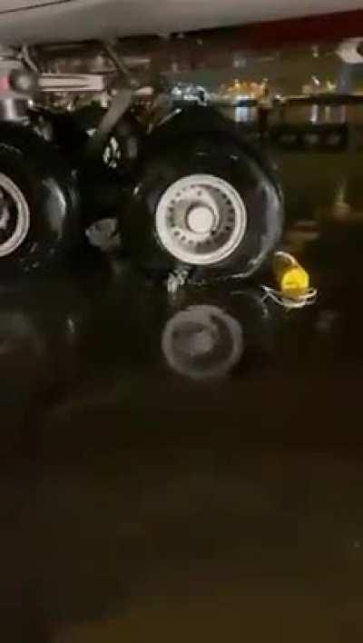 On July 1, Emirates Airbus A380 (A6-EVK) flight EK430 departed Dubai (OMDB) to Brisbane, Australia where it landed safely. After landing, a large hole was seen in the left fuselage, allegedly coming from a detached bolt in the nosegear. Emirates Passenger