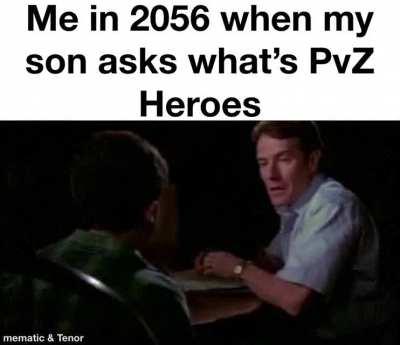 “But we have PvZ Heroes 2”