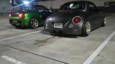 Here's my little fire breathing kei car