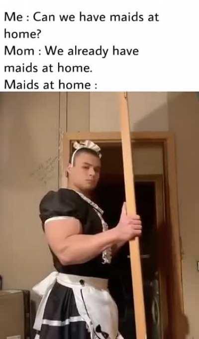 Guys, I think my maid just finished watching JoJo