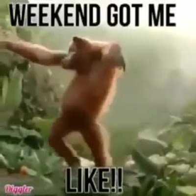 WEEKEND GOT ME LIKE!!