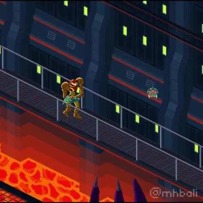 Mission complete...? - pixel animation loop (with sound)