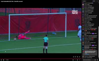 Missed panenka Coupe Gambardella ogc nice om