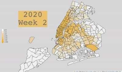 [OC] NYC Taxi Passengers by Neighborhood, 2018-2022