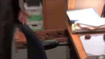 Dababy cameo in the office?