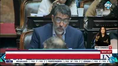 Dip Tailhade Rodolfo de UxP cree que estan votando por pasta base