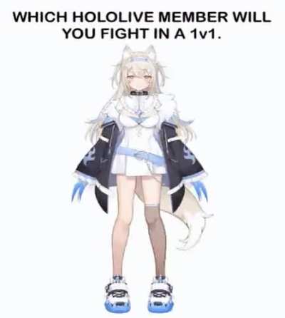 Which Hololive member will you fight in a 1v1