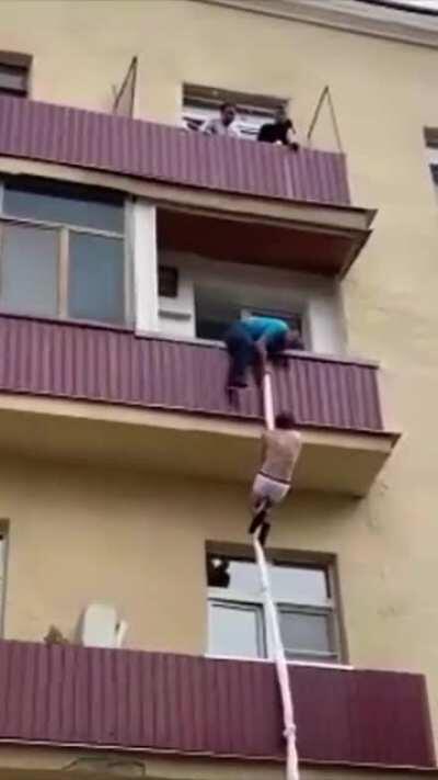 Escape Rope Guy vs. Angry Landlord