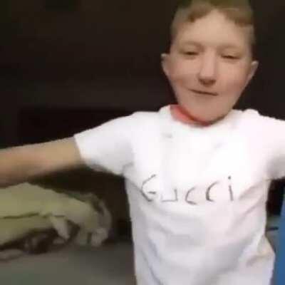 I dont know what to say he's like 8...