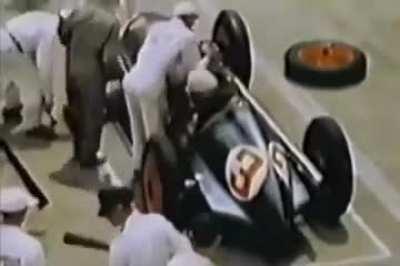 Racing car tires changes between the past and the present...!!