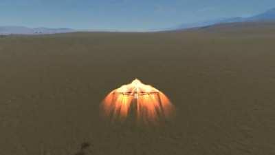 2000 m/s Across The Desert