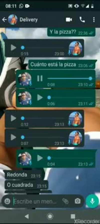 Cuánto sale la pizza?