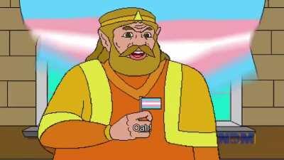 King Harkinian say Trans Rights - Remastered [NDMytp]