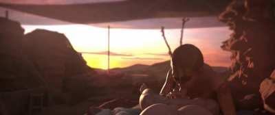 Sheva giving a blowjob (FatCat17)