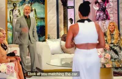 “Look at you matching the car!” - THE SHADE OF IT ALL 😂