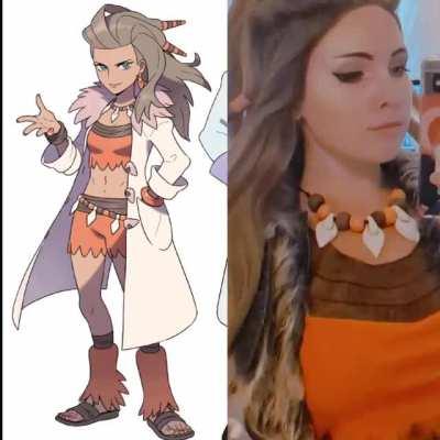 I made this Professor Sada cosplay from Pokemon Scarlet in a few days!