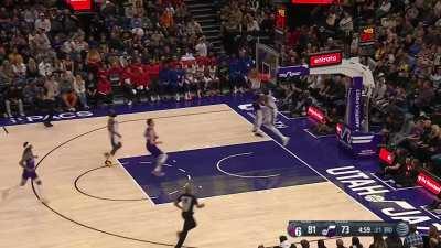 [Highlight] Harden turns it over and then shows superb defensive effort in transition