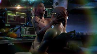 Intimate moments with Judy Alvarez (anielszal) [Cyberpunk 2077]