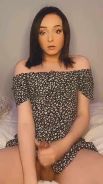 going without panties in this dress turned me on 😉