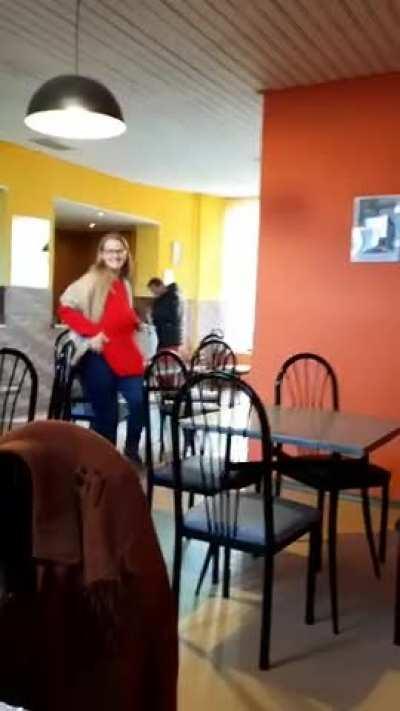 In my country, there are still functioning so-called milk bars. These are cheap eateries - a relic of past socialist times. Well, so in this milk bar - btw great food, I showed my 