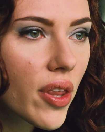 I've been looking at Scarlett Johansson's gorgeous face with feeling the primal urge to cum all over it like a canvas.