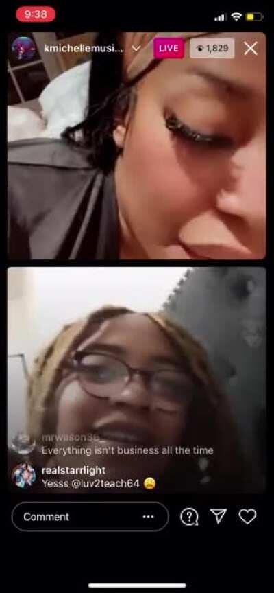 Im madd bro she was bout to pop a titty just for that girl to totally blow it 🤣🤣💀