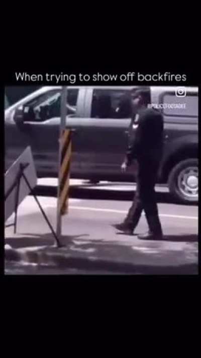 I guess he won't be getting to flaunt his new gear anytime soon