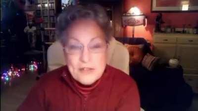 QAnon lady quits the cult because they refused to acknowledge her 