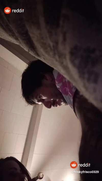 Me and the Miss' at a random redditors spot