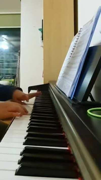 Home: Piano cover. Stay Determined!