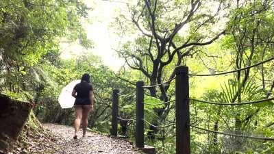 bottomless in this quiet park