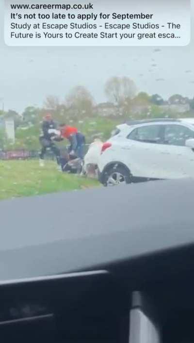 Knife man loses knife and gets knifed.