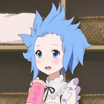 Rem doing her impression of Yui.