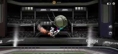 Fun little Sideswipe Easter egg , Freeplay has a timer that kicks in after 10 seconds of continuous air dribbling