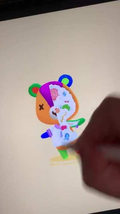 Stitches always keep extra candy with him