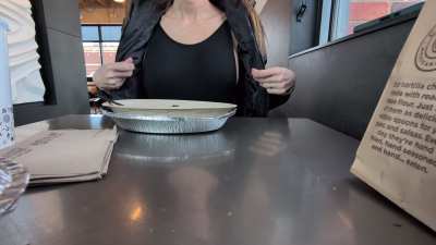 Chipotle's menu includes: A burrito bowl and milf tits
