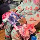 Girl dying inside because of anime present