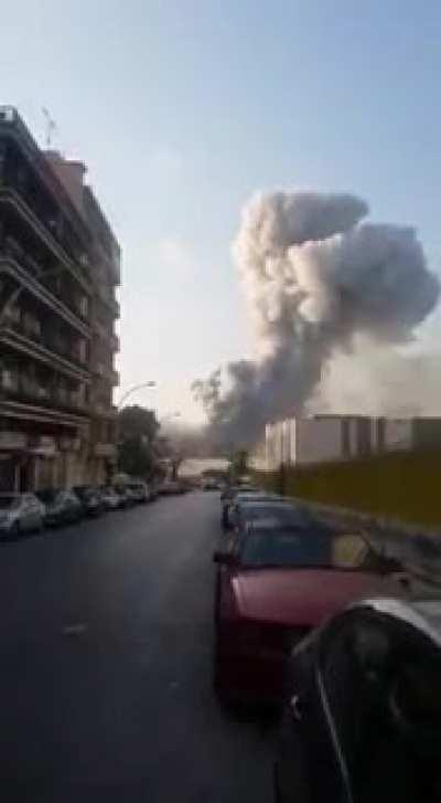 Up close in Beruit today.