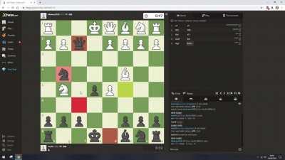 Entirely premoved checkmate from starting position