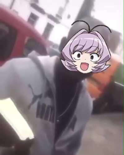 Tadano when he saw Najimi go from the guys uniform to the girls uniform