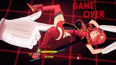 Cuando perdías contra el jefe en smash bros.