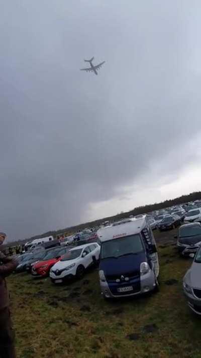 Antonov 225 takeoff fra Billund