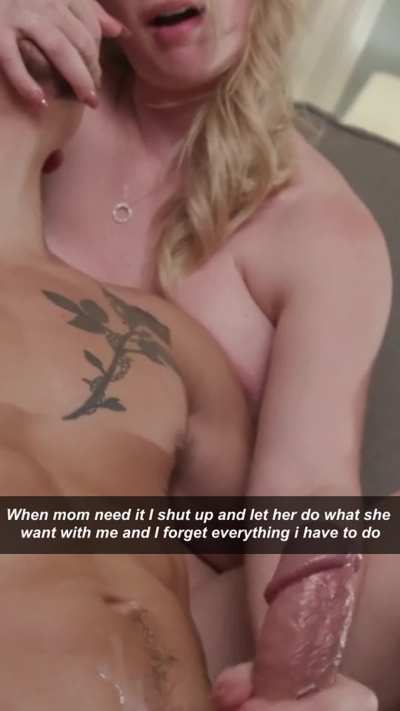 Mommy wants me to speak less and enjoy 